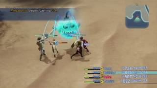 Final Fantasy XII TZA  Rare Monster  Megabomb UHD [upl. by Orrocos371]