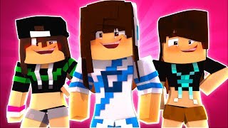 VIRAMOS MULHERES no MINECRAFT [upl. by Eybba]