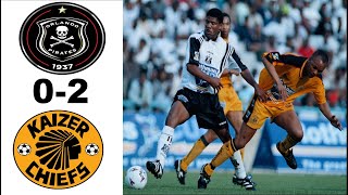 1998 Iwisa Cup Orlando Pirates vs Kaizer Chiefs [upl. by Yelyk]