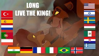 quotLong Live the Kingquot  Mufasas Death in Different Languages The Lion King 1994 [upl. by Akired408]