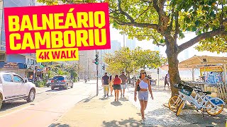 Balneário Camboriú 4k  Avenida Atlântica [upl. by Naerol]