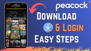 How to Download and Login to Peacock TV App [upl. by Eserahc475]