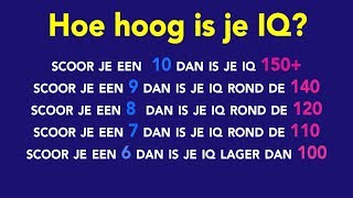 Hoe hoog is jouw algemene kennis IQ Ontdek het hier [upl. by Atiniuq]