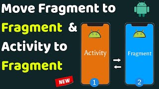 Activity to Fragment amp Fragment to Fragment in Android Studio  Android Tutorials [upl. by Gorlin]