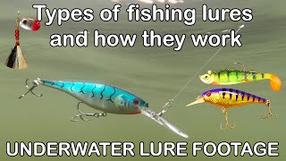 How fishing lures work underwater fishing lures [upl. by Studdard690]