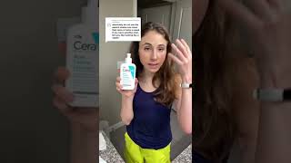 Salicylic acid with LESS DRYNESS shorts dermatologist DrDrayzday [upl. by Tonina]