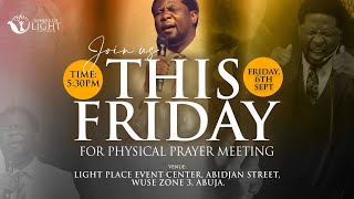 PRAYER MEETING  6TH SEPTEMBER 2024 [upl. by Platto]