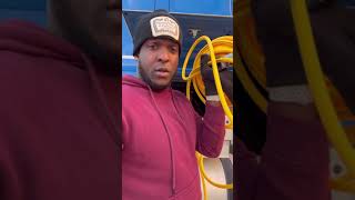 How to use a tractor trailer GLAD HAND AIR HOSE kit pump tires [upl. by Sung]