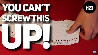 Simplest Card Trick You Cant Screw Up [upl. by Fan]