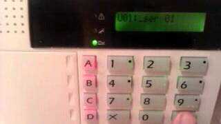 Reset or Changing user 1 code on the Scantronic 9651 9751 and 9853 Alarm System [upl. by Alvie]