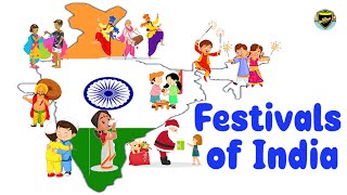 Festivals of India  Different types of festivals Indian festivals  Festivals name  Festivals [upl. by Einnej]