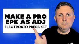 How to Make an Electronic Press Kit for DJs amp Why You Need an EPK [upl. by Groome]