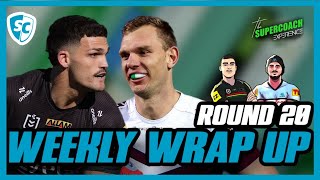 NRL SuperCoach 2024 Weekly Wrap Up Round 20 [upl. by Layol]