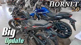 2024 Hornet 20 New Colours 🔥🔥🔥 Honda Hornet 20 matte Blue amp Black colour Harsh verma [upl. by Icat]