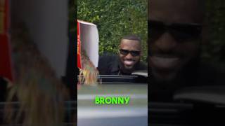 LeBron James Pranked Bronny Before Their First NBA Game 😂 [upl. by Borden]