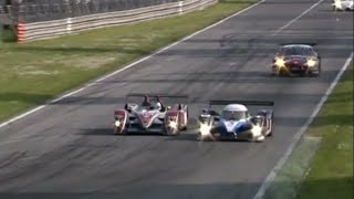 Audi vs Peugeot At Monza  Le Mans Series 2008 [upl. by Juieta]