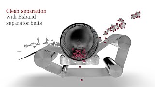 Separator belts for product separation [upl. by Femi674]