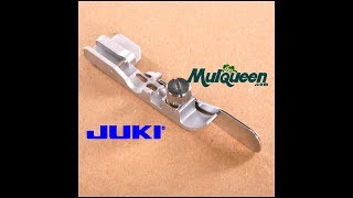 Juki MO Series Universal Blind Stitch Presser Foot For Right or Left Needle [upl. by Nsaj972]