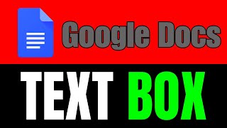 How To Add Text Box In Google Docs 2024 [upl. by Otrebor694]