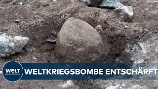 BLINDGÄNGER IN BERLIN 500Kilogramm Fliegerbombe in BerlinFriedrichshain entschärft [upl. by Airdnahs]