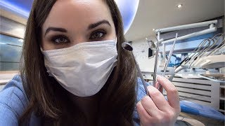 ASMR Dentist Visit  Relaxing Cleaning [upl. by Ayal]