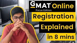 Tips for GMAT Focus Edtion Online Registration System Test and Checkin Process  Pratik Joshi [upl. by Ger158]