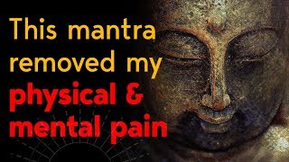 Buddhist Mantra For Healing all Sufferings Pain and Depression  Tayata Om Mantra [upl. by Adnamas530]