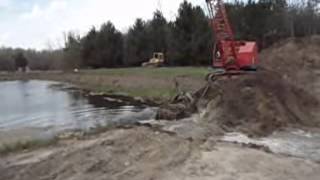 Cotter dragline services inc Pond video 5 [upl. by Pudens]