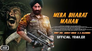 Mera Bharat Mahan Movie  Official Trailer Sunny Deol Akshay Kumar Entry Dir S S Rajamouli 2026 [upl. by Lay]