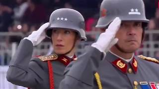 CHILES 2018 Military Parade quotWehrmacht Parade Prussian Stylequot [upl. by Happ]