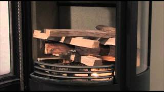 How to light your Wood Burning Stove  Contura [upl. by Eecats242]