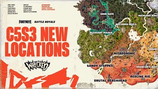 Fortnite Chapter 5 Season 3  Official Map Reveal [upl. by Etyam122]