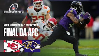 Kansas City CHIEFS x Baltimore RAVENS  Melhores Momentos  FINAL DA AFC  NFL Brasil [upl. by Yup]