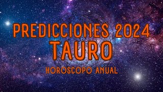 PREDICCIONES 2024 TAURO ♉ HORÓSCOPO ANUAL TAURO astrology tauro [upl. by Leggett]