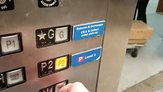 Schindler Hydraulic Parking Elevators IKEA Store Atlanta GA [upl. by Schroder]