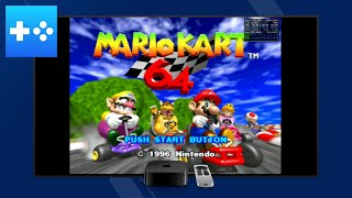 Provenance Emu N64  Mario Kart 64  Apple TV 4K 3rd gen Performance [upl. by Atwater228]