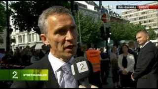 Jens Stoltenberg 22 Juli Minnemarkering Oslo Domkirke [upl. by Ysor]