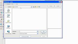 01 DWG  DXF  Dateien in MegaCAD importieren Datei laden [upl. by Annek383]