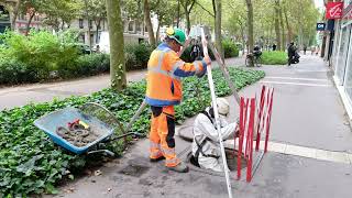 RENOUVELLEMENT DES CONDUITES DEAU POTABLE  PLACE FELIX EBOUÉ [upl. by Celestia]