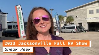 2023 Jacksonville Fall RV Show Sneak Peek [upl. by Elboa]