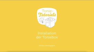 TonieTutorials Toniebox installieren mit Codewort quotIgelquot [upl. by Bria]