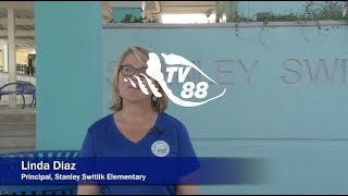 Visiting Stanley Switlik Elementary with Principal Linda Diaz [upl. by Yaya]