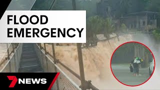 Flood emergency in north Queensland authorities race to respond to the deluge  7 News Australia [upl. by Harbird]