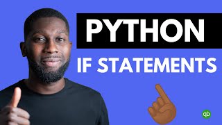 Python If Statements  Python Tutorial 10 [upl. by Earvin]