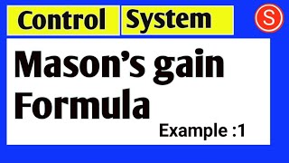 Masons gain formula  problem [upl. by Ccasi]