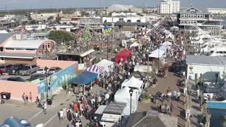 2023 North Carolina Seafood Festival on the Morehead City Waterfront [upl. by Refinneg]