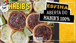 Aprenda a Receita de Massa Esfiha Aberta Habibs [upl. by Shea251]