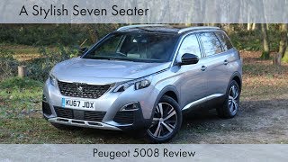 Peugeot 5008 Review A Stylish SevenSeater [upl. by Skylar714]