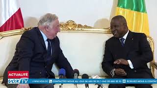 Visite du Président du Sénat Gérard LARCHER en République du Congo  2730032024 [upl. by Terina268]