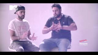 The Story behind Bandook  Panasonic Mobile MTV Spoken Word  Badshah amp Raxstar [upl. by Styles]